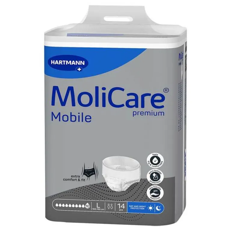 Premium Mobile 10 Tropfen Größe L, 14 St^Molicare Best