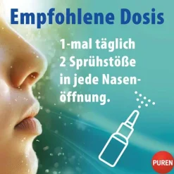 Puren Mometason Nasenspray|Allergie Medikamente-Mometason Heuschnupfenspray 50 µg, 18 g