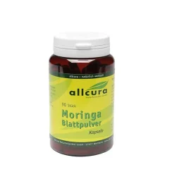 Allcura Moringa Blattpulver Kapseln, 90 St- Moringa|Moringa Oleifera