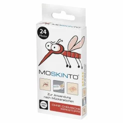 Moskinto Mittel Bei Mückenstichen-Pflaster Hängefaltschachtel Eurolochung, 24 St