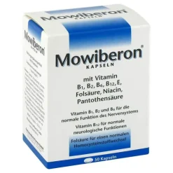 Mowiberon Multivitamine|Hirnleistung & Nerven-Kapseln, 50 St