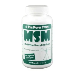 MSM 500 mg Methylsulfonylmethan Kapseln, 250 St^The Nutri Store