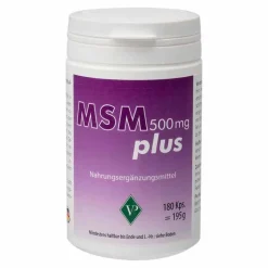 MSM 500 mg plus Kapseln, 180 St^ Sale
