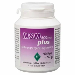 Velag MSM 500 mg plus Kapseln, 90 St- Msm Schwefel