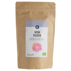 Aleavedis Msm Schwefel-MSM Pulver 100% Methylsulfonylmethan, 500 g