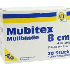 Mubitex Mullbinden 8cm ohne, 20 St^Erena Sale
