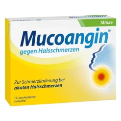 Minze 20 mg Lutschtabletten, 18 St^Mucoangin Clearance