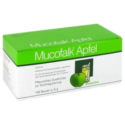 Mucofalk Abführmittel-Apfel Granulat Beutel, 100 St