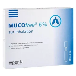 Inhalate-Mucofree 6% zur Inhalation, 20X4 ml