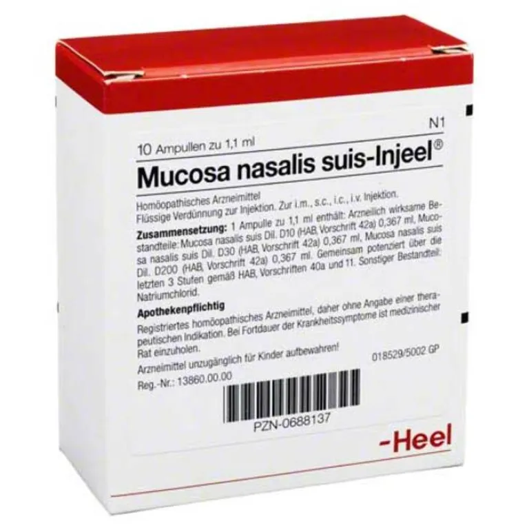 Mucosa nasalis suis Ampullen, 10 St^Injeel Discount