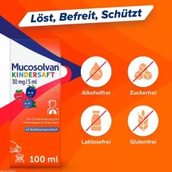 Kindersaft, 100 ml^Mucosolvan Discount