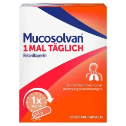 1x täglich Retardkapseln, 50 St^Mucosolvan Best