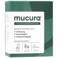 Verdauung-Mucura Flohsamenschalen Pulver, 200 g