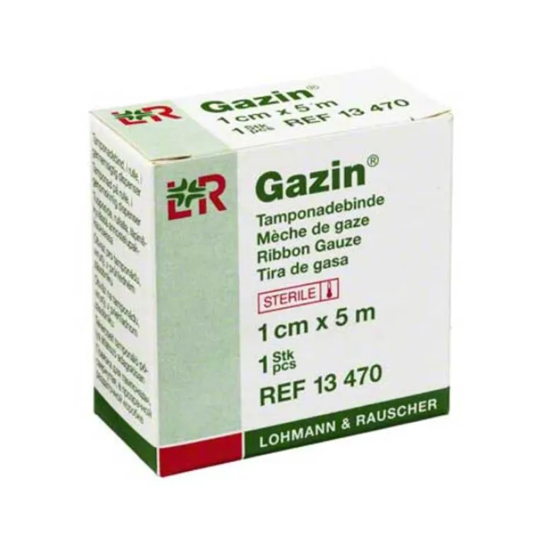 Gazin Mullbinden z.Tamponade steri, 1 St- Mullbinden