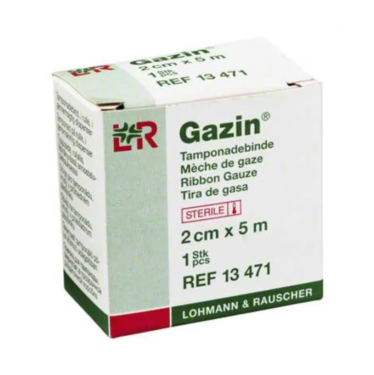 Gazin Mullbinden-Mullbinden z.Tamponade steri, 1 St