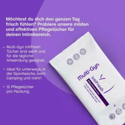 Multi-Gyn Intimpflege-Intifresh Tücher, 12 St