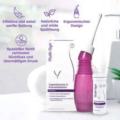 Multi-Gyn Vaginaldusche Kombipack Brausetabletten, 1 P- Intimpflege