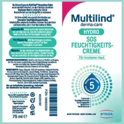Multilind Trockene & Sensible Haut-Dermacare Hydro SOS Feuchtigkeits-Creme, 75 ml