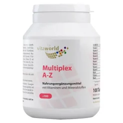 Vitaworld Multiplex Multivitamin A-Z Tabletten, 100 St- Multivitamine