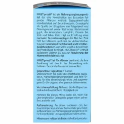 Multiprosti Softgel-Kapseln, 30 St- Prostata