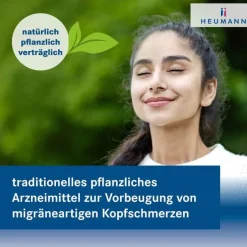 Heumann Migräne Tabletten-Mutterkraut 200 mg Filmtabletten, 90 St