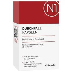 N1 Durchfall Kapseln, 30 St- Durchfallmittel