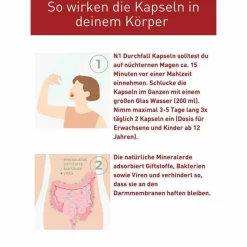 N1 Durchfall Kapseln, 30 St- Durchfallmittel