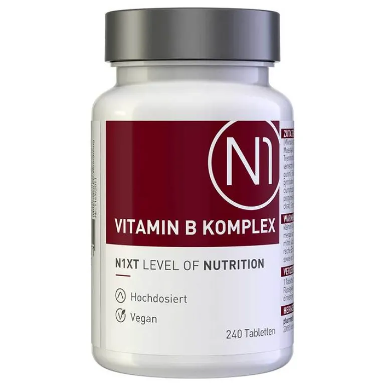 Pharmedix Vitamin B Komplex-N1 Vitamin B Komplex Tabletten, 240 St