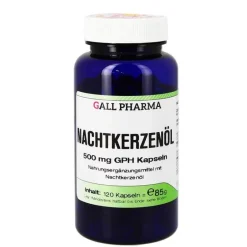 Hecht Pharma Nachtkerzenöl 500 mg GPH Kapseln, 120 St- Nachtkerzenöl