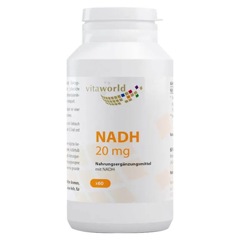 Vitaworld Nadh-Nadh 20 mg magensaftresistente Kapseln, 60 St