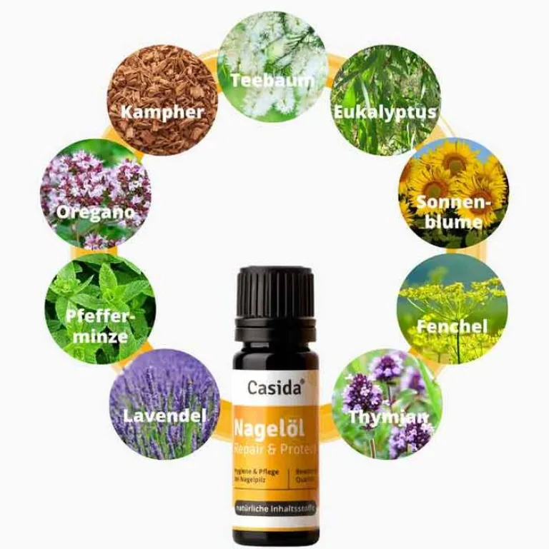 Casida Nagelpflege-Nagelöl Repair & Protect, 10 ml