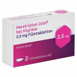 Naratriptan ® bei Migräne 2,5 mg Filmtabletten, 2 St^Juta