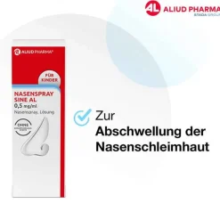 Aliud Pharma Nasenspray Kinder|Nasenspray Allergie-NASENSPRAY SINE AL 0,5 mg/ml, 10 ml
