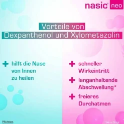 Nasic Nasenspray Kinder|Schnupfen & Nasennebenhöhlen-neo für Kinder Nasenspray, 10 ml