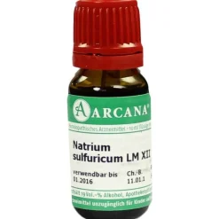 Natrium sulfuricum Arcana LM 12 Dilution, 10 ml- M-P|N