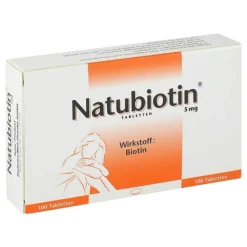 Natubiotin Vitamin B7 (Biotin)-Tabletten, 100 St