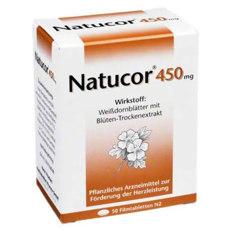 Natucor Stärkungsmittel-450 mg Filmtabletten, 50 St