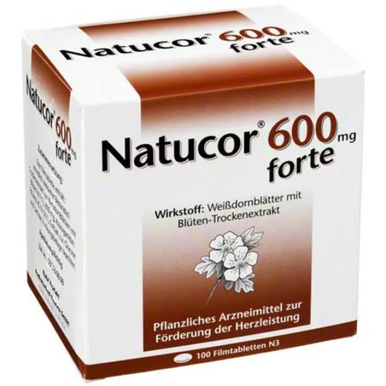 Natucor Stärkungsmittel-600 mg forte Filmtabletten, 100 St
