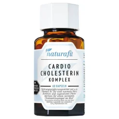 Cholesterin-Naturafit Cardio Cholesterin Komplex Kapseln, 60 St
