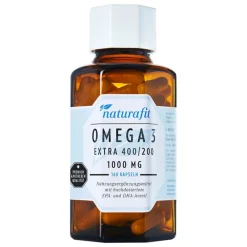 Omega 3 extra 400 / 200 Kapseln, 160 St^Naturafit
