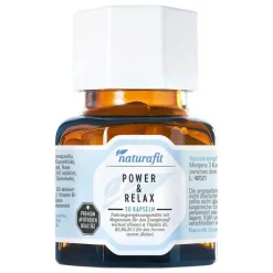 Naturafit Power & Relax Ashwagandha Rhodiola OPC Q10 BVitamin Magnesium Kps., 30 St- Ashwagandha