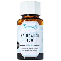 Weihrauch 400 Kapseln, 60 St^Naturafit New