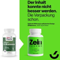 Zein Pharma Natural D-Mannose 500 mg Kapseln, 160 St- Mannose