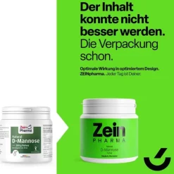 Zein Pharma Natural D-Mannose aus Birke Zeinpharma Pulver, 200 g- Mannose