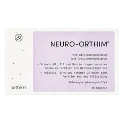 Neuro-Orthim Hirnleistung & Nerven-Kapseln, 20 St