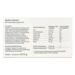 Neuro-Orthim Kapseln, 80 St- Hirnleistung & Nerven