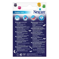 Nexcare happy kids Pflasterstrips Monster 2 Größen, 20 St-Kinder Kinderpflaster