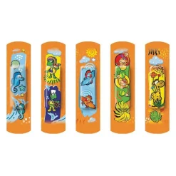 Nexcare Kinderpflaster-Happy Kids 19x72 mm Pflasterstrips, 20 St