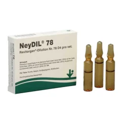 NeyDil Vitorgan-® Nr. 78 Revitorgan® D4 pro vet. Ampullen, 5X2 ml