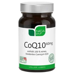Nicapur CoQ10 60 mg Kapseln, 30 St- Coenzym Q10